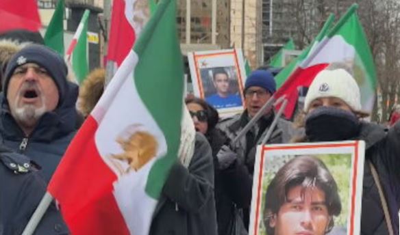 GTA’s Iranian-Canadian community rallies amid deadly government crackdown in Iran